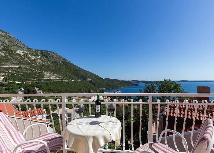 Dubravka - Premium With Balcony And Sea View 2 Appartement