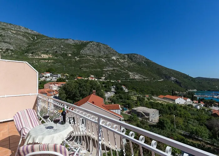 Dubravka - Premium With Balcony And Sea View 2 * 믈리니